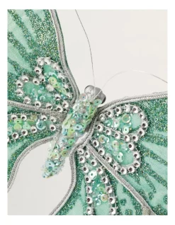 Top 10 🥰 Myer Giftorium Luxe Velvet & Sequin Butterfly ClipMint: 15cm 🔥 -The Christmas Shop Sales unnamed file 1024
