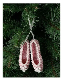 Best Sale ✨ Myer Giftorium Luxe Pink Ballet 👟 Shoes With Glitter 🤩 -The Christmas Shop Sales unnamed file 1060