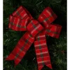 Flash Sale 🎉 Myer Giftorium Heirloom Fabric Tartan Ribbon Clip 22cm In Red 👏 -The Christmas Shop Sales unnamed file 1076