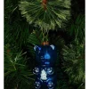 Best Sale 🔔 Myer Giftorium Merry & Bright Glass 🍬 Candy Bear Ornament In Blue 😀