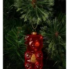 Promo ⌛ Myer Giftorium Merry & Bright Glass 🍬 Candy Bear Ornament In Orange 🔔 -The Christmas Shop Sales unnamed file 1121