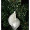 Best Pirce ⌛ Myer Giftorium Luxe Glass Conch Sheel Ornament In White ❤️