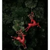 Coupon 💯 Myer Giftorium Heirloom Glittered Prancing Reindeer Ornament 12cm In Red ⭐ -The Christmas Shop Sales unnamed file 1147
