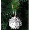 Hot Sale ❤️ Australian House & Garden Eucalyptus Plywood Pinecone OrnamentSilver: 9cm 🛒 -The Christmas Shop Sales unnamed file 1163