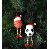 New ❤️ Myer Giftorium Merry & Bright Assorted Resin Sporty Ball W/Hat & Elf Legs OrnamentMulti: 11cm 😉 -The Christmas Shop Sales unnamed file 1176