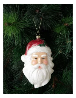Cheapest 🤩 Myer Giftorium Heirloom Santa Head Hanging Ornament ⌛ -The Christmas Shop Sales unnamed file 1193