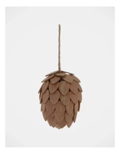 Hot Sale ❤️ Australian House & Garden Eucalyptus Plywood Pinecone OrnamentBrown: 11cm 🔥