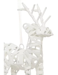 Top 10 😍 Australian House & Garden Eucalyptus Wrapped Reindeer Hanging Ornament 😀 -The Christmas Shop Sales unnamed file 1228