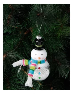 Buy 🌟 Myer Giftorium Merry & Bright Snowman With Scarf Hanging Ornament ✔️ -The Christmas Shop Sales unnamed file 1237