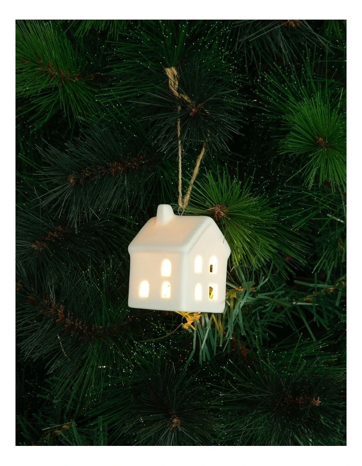 Brand new π€© Australian House & Garden Eucalyptus Ceramic House Hanging Ornament 8cm In White β€οΈ 4 Brand new π€© Australian House & Garden Eucalyptus Ceramic House Hanging Ornament 8cm In White β€οΈ - Image 2