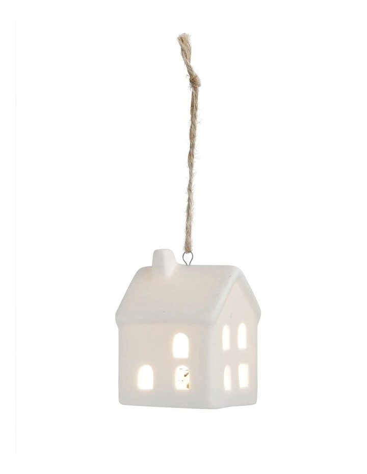 Brand new π€© Australian House & Garden Eucalyptus Ceramic House Hanging Ornament 8cm In White β€οΈ 5 Brand new π€© Australian House & Garden Eucalyptus Ceramic House Hanging Ornament 8cm In White β€οΈ - Image 3