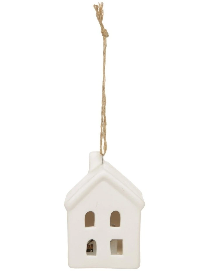 Brand new π€© Australian House & Garden Eucalyptus Ceramic House Hanging Ornament 8cm In White β€οΈ 6 Brand new π€© Australian House & Garden Eucalyptus Ceramic House Hanging Ornament 8cm In White β€οΈ - Image 4