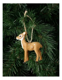 Buy 🥰 Australian House & Garden Eucalyptus Brown Faux-Fur Deer Ornament Doe 😀 -The Christmas Shop Sales unnamed file 1253