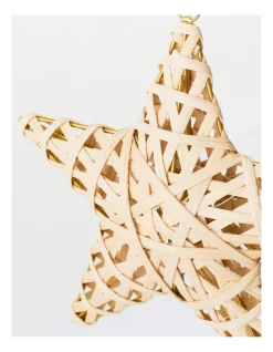 Deals 👏 Myer Giftorium Modern Holiday Rattan Star Ornament 14 Cm In Natural 🎉 -The Christmas Shop Sales unnamed file 1275