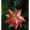 Coupon 🔥 Myer Giftorium Heirloom Plastic Poinsettia OrnamentRed: 13cm 🔔 -The Christmas Shop Sales unnamed file 1305