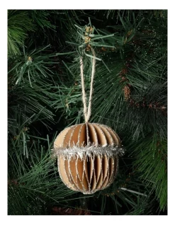 Coupon 👏 Australian House & Garden Eucalyptus Paper Acorn OrnamentBrown: 8cm 😀