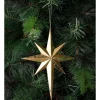 Coupon 👍 Myer Giftorium Heirloom Paper Star Ornament 11cm In Gold 👍 -The Christmas Shop Sales unnamed file 1320