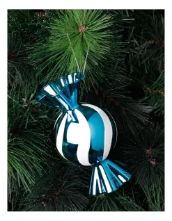 Best Pirce โญ Myer Giftorium Merry & Bright Plastic ๐ฌ Candy OrnamentBlue: 12cm โ
