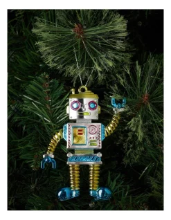 Best reviews of 🔥 Myer Giftorium Merry & Bright Plated Retro Robot Ornament In Multi 🛒