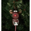 Budget 👍 Myer Giftorium Merry & Bright Claydough Reindeer Ornament In Brown 🎁 -The Christmas Shop Sales unnamed file 1366