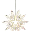 Cheapest 🎁 Myer Giftorium Luxe Plastic Iridescent Snowflake Hanging Ornament: 11cm 🥰 -The Christmas Shop Sales unnamed file 1405