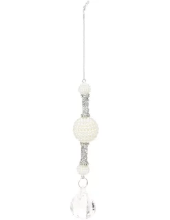 Deals 😍 Myer Giftorium Luxe Drop Pearl And Crystal Hanging Ornament 🔔