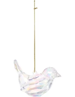 Brand new ❤️ Myer Giftorium Luxe Irridescent Plastic Robin Bird 👏