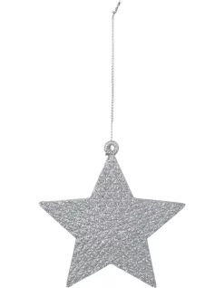 Outlet π€© Australian House & Garden Eucalyptus Silver Glitter Star β¨