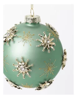 Best Pirce ❤️ Myer Giftorium Luxe Glass Snowflake Embellished BaubleMint: 10cm ❤️ 7 Best Pirce ❤️ Myer Giftorium Luxe Glass Snowflake Embellished BaubleMint: 10cm ❤️ -The Christmas Shop Sales unnamed file 1458