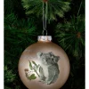 Buy 🛒 Australian House & Garden Eucalyptus Glass Bauble Koala Decal 2022 9cm In Gumnut 😍