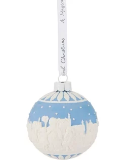 Wholesale 🔥 Wedgwood 🎄 Christmas Village Bauble In White 🔥