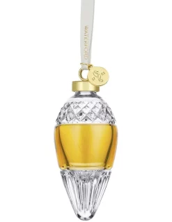 Best deal π Waterford Crystal Ornament Joy Drop Bauble In Amber π