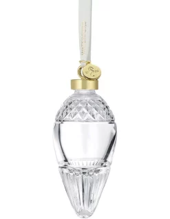 Best Pirce 😀 Waterford Crystal Ornament Joy Drop Bauble In Clear 🥰