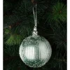 Coupon 😉 Myer Giftorium Luxe Plastic Sugar Frosted Ribbed Bauble Mint: 10 Cm ⭐ -The Christmas Shop Sales unnamed file 1510