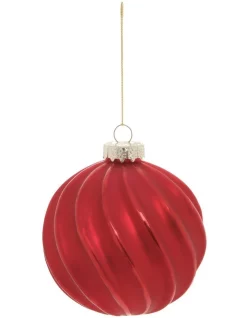 Best reviews of ✨ Myer Giftorium Heirloom Swirl Ribbed Bauble 🌟