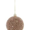 Flash Sale 🛒 Myer Giftorium Luxe Plastic Glittered Bead Bauble Pink: 8cm 👏 -The Christmas Shop Sales unnamed file 1549