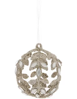 Top 10 🔔 Myer Giftorium Luxe Champagne Jewelled Bauble 🔥