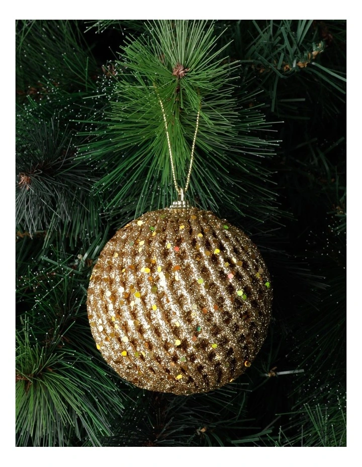 Best Pirce π Myer Giftorium Heirloom Glittered Weave BaubleGold: 8cm π₯° 3 Best Pirce π Myer Giftorium Heirloom Glittered Weave BaubleGold: 8cm π₯°