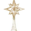 Coupon 😍 Myer Giftorium Heirloom 3D Glitter Gold Star Tree Topper ⭐ -The Christmas Shop Sales unnamed file 1626
