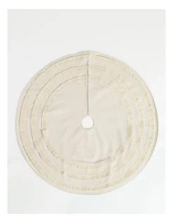 Promo β€οΈ Australian House & Garden Eucalyptus Linen Fringed Tree π SkirtCream: 121cm π