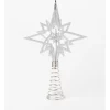 Brand new 👏 Myer Giftorium Luxe 3D Glitter Star Tree Topper In Silver ⭐ -The Christmas Shop Sales unnamed file 1677