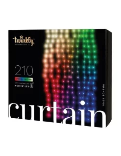 Promo π Twinkly Smart Curtain Lights 210 RGBW LEDs βοΈ