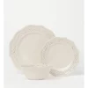 Cheap ⌛ Heritage Luxe Vintage Scalloped 12 Pcs Dinner Set In White 🎁 -The Christmas Shop Sales unnamed file 1730