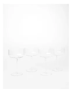 Best deal 🌟 Heritage Crimped Cocktail Glass Set Of 4 ✨ -The Christmas Shop Sales unnamed file 1785