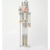 New 🔔 Myer Giftorium Luxe Wooden Large Nutcracker With Jewelled Staff DecorationWhite: 60 Cm 😍 -The Christmas Shop Sales unnamed file 179