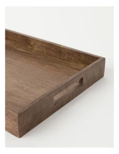 Hot Sale 🔥 Heritage Walnut Look Serving Tray 45x30x5cm 😍 -The Christmas Shop Sales unnamed file 1830