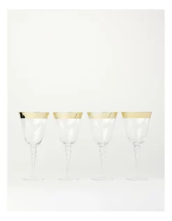 Top 10 🤩 Heritage Gold Rim Red Wine Glass Set Of 4 🎁 -The Christmas Shop Sales unnamed file 1832