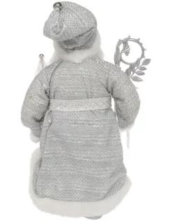 Best deal 🥰 Myer Giftorium Luxe Avery Fabric Santa With Staff & Tree Decoration 46 Cm 🔔 -The Christmas Shop Sales unnamed file 184