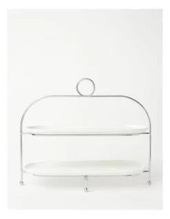 Best deal π Heritage Tea Party Serving Stand Set Of 2 Oval Plates β