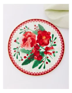 Hot Sale ❤️ Maxwell & Williams Mistletoe Pavlova/Cheese Plate 30cm Gift Boxed ✨ -The Christmas Shop Sales unnamed file 1867